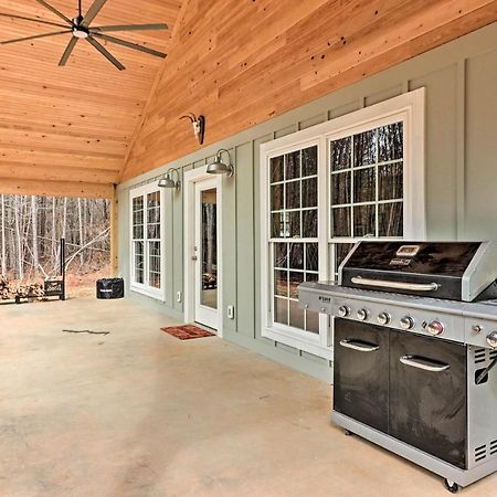 Peaceful Family Cabin On 10 Acres With Game Room! Heflin Eksteriør bilde