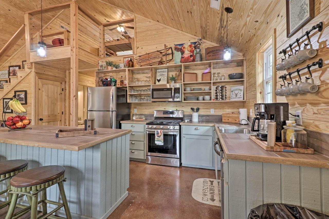 Peaceful Family Cabin On 10 Acres With Game Room! Heflin Eksteriør bilde
