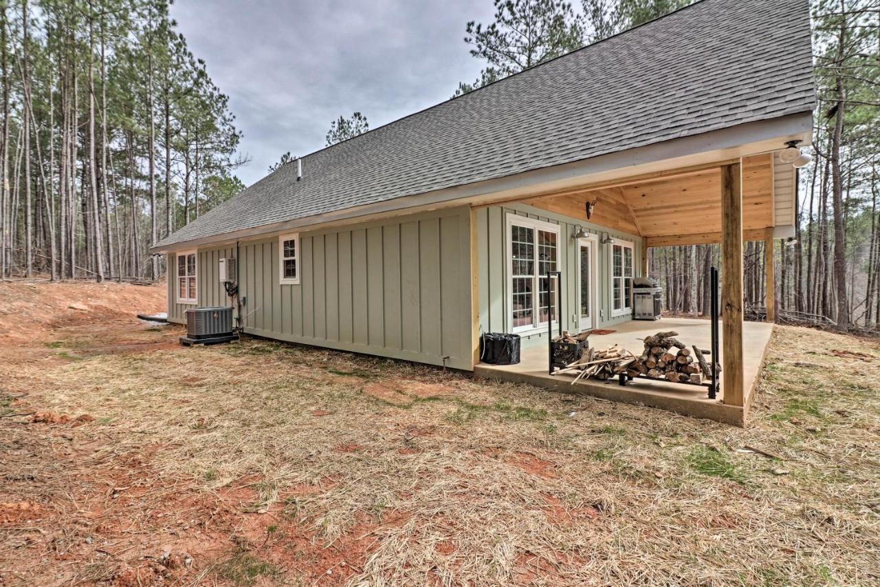 Peaceful Family Cabin On 10 Acres With Game Room! Heflin Eksteriør bilde