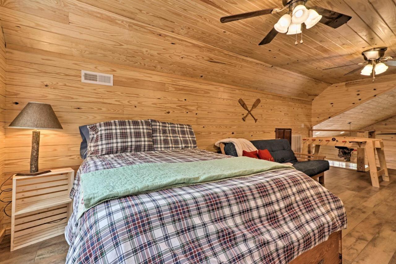 Peaceful Family Cabin On 10 Acres With Game Room! Heflin Eksteriør bilde